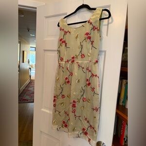 Embroidered dress from Barney’s